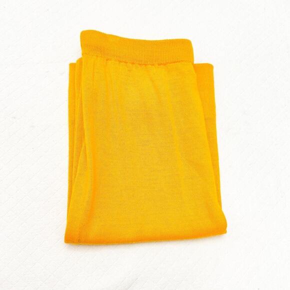 Outlander Wool Blend Midi Pencil Straight Skirt Golden Yellow Size Small - Picture 5 of 5